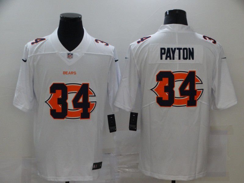Men Chicago Bears #34 Payton White shadow 2020 NFL Nike Jerseys->chicago bears->NFL Jersey